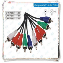 Component Video Cable AV YPbPr 5 RCA to 5 RCA cable